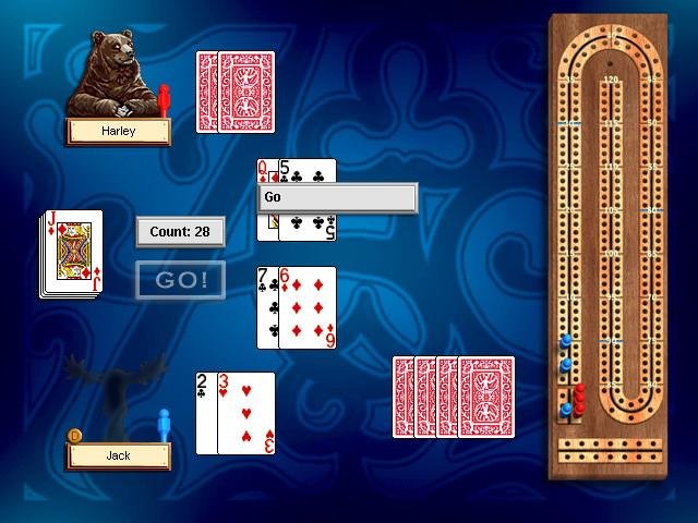 Hoyle card game software